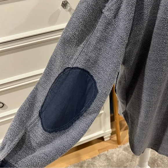 Free People | Indigo Blue Ruby Oversized Shirt Jacket size Small - Picture 8 of 14